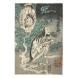 UKIYO-E: FLOATING WORLD A LARGE COLLECTION OF OVER 150 JAPANESE WOODBLOCK PRINTS UTAGAWA