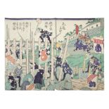 UKIYO-E: FLOATING WORLD A LARGE COLLECTION OF OVER 150 JAPANESE WOODBLOCK PRINTS UTAGAWA