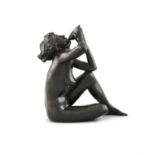 Robin Buick ARHA (b.1940) Study of a Female Nude Bronze, 25.5cm high (10'') Signed and numbered