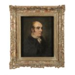 IRISH SCHOOL (19TH CENTURY) Portrait of a Gentleman, bust length Oil on board, 32 x 27cm