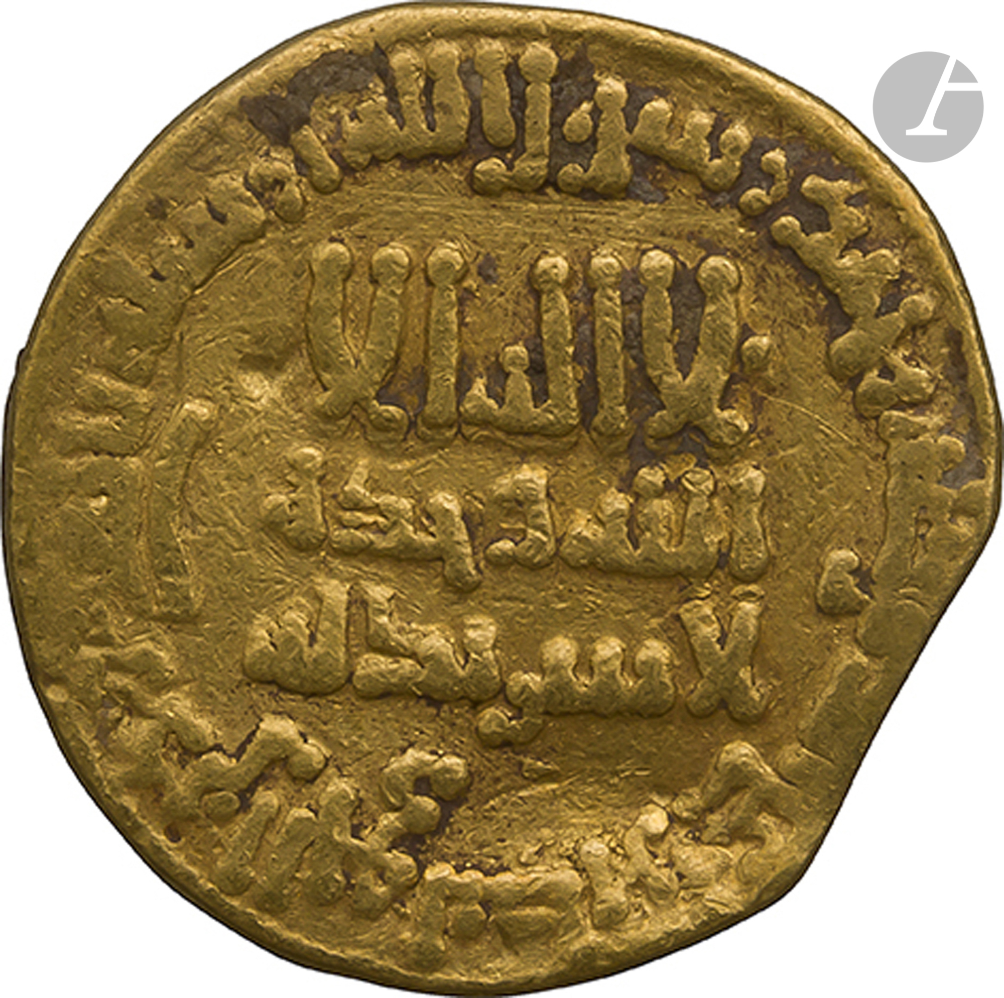 ABBASSIDES Dinar d'or daté 183 H / 799, au nom de Ja'far, gouverneur d'Égypte, Règne de Harûn al-