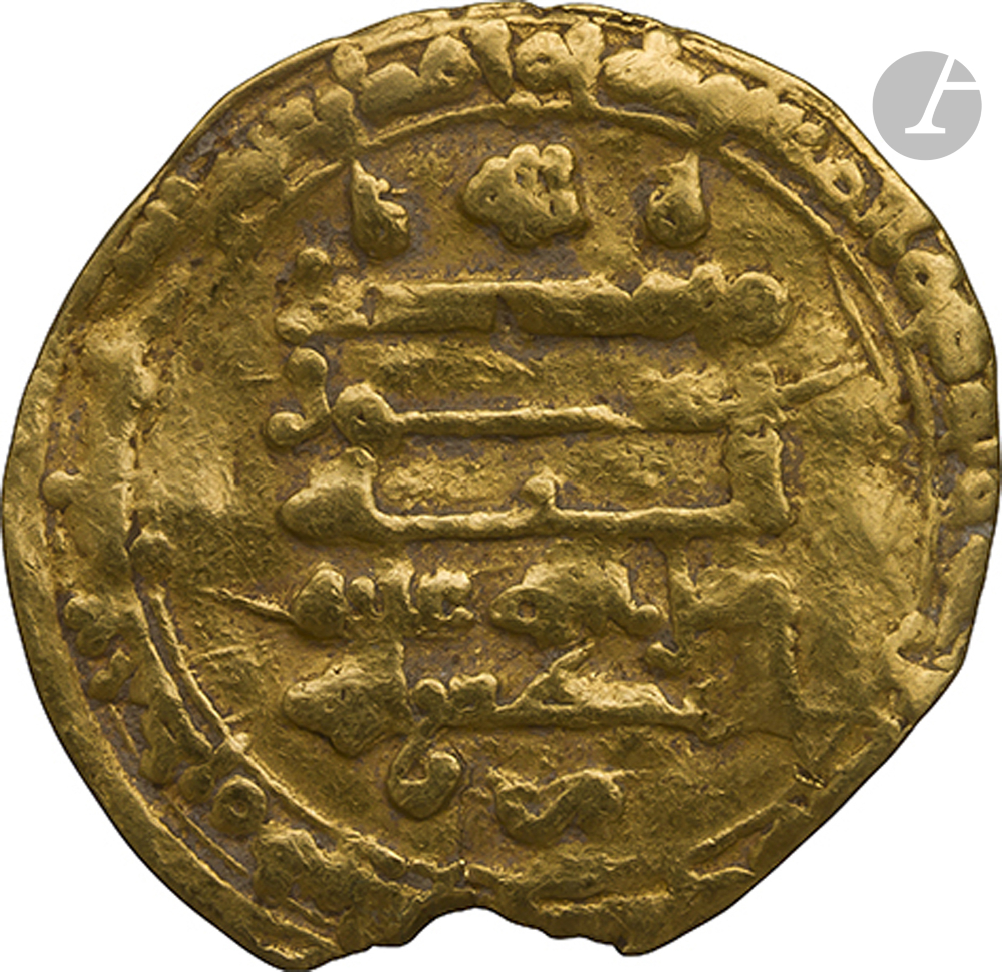 IKHSHIDIDES. Règne d'Al-Mutî' (334-363 H / 946-74) Dinar d'or daté 33( ?)7 H / 948, au nom de al-