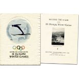 Bulletin OSW 1932 - Setting the Stage for the III Olympic Winter Games. - Offizielles Bulletin