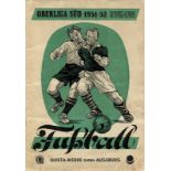 Sammelbilder-Quieta 51 - Fußball Oberliga Süd 1951/52. Bilder aus den Vereinen der Oberliga Süd. -