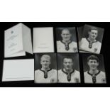 Autogrammkarten WM 1962 - "Fussball-Weltmeisterschaft 1962. Die Deutsche Nationalmannschaft. 24