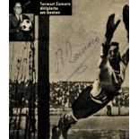 Zamora, Ricardo - (1901-1978) S/W-Magazinfoto der Torwartlegende Ricardo Zamora (Spanien