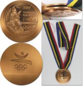 Olympic Games 1992. Bronze Winner's medal - Original bronze medal from the Olympic Game sin Barcelon