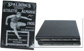 Olympic Games St.Louis 1904. Official Report - Spalding's Official Athletic Almanac for 1905. Olympi