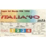 Eintrittskarte WM1990 - Coppa del Mondo FIFA 1990. Finale: Deutschland - Argentinien am 8.7.1990