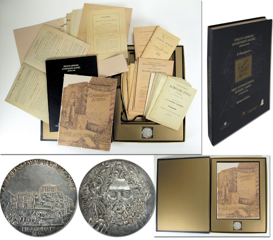 Olympic Games 1896 Memorabilia - First International Olymic Games Athens 1896 Memorabilia. Original 