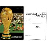 Heimann - Coupe du Monde de la FIFA 1974. Rapport officiel de la FIFA. French Edition. - Offizieller