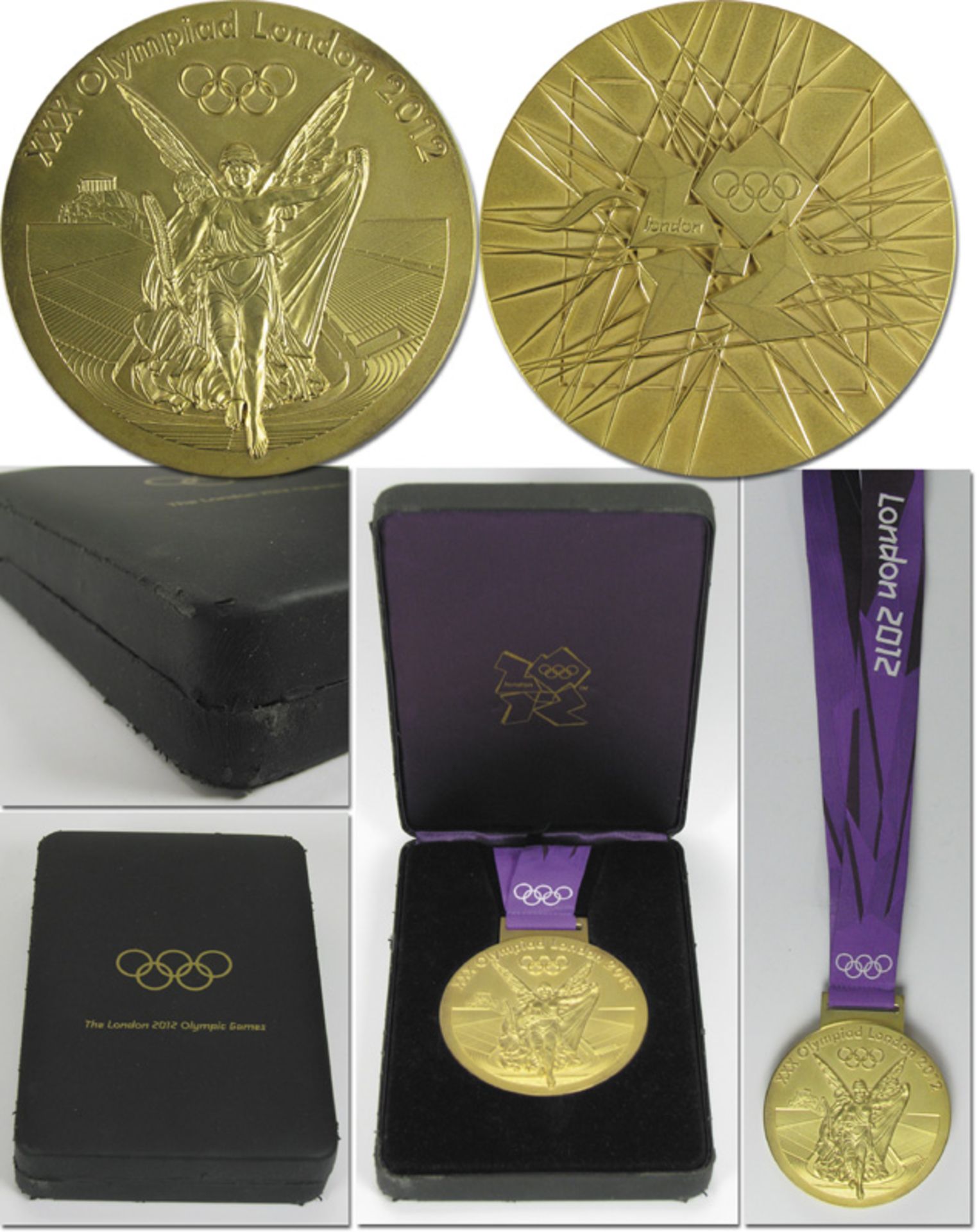 Olympic Games London 2012 Gold Winner´s Medal - Original winner's medal from the Olympic Games in Lo