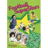 Sammelbilder-Panini 84 - Football Superstars. - 6 Faltkartons mit Plastikbildern der