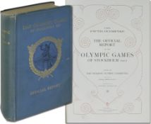 Olympic Games 1912. Official report in English ed - Vth Olympiad. Official Report of the Olympic Gam