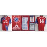 München, Bayern - Trikot 1993/94 - Original match worn Spielertrikot von FC Bayern München mit der