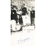 Despeaux, Jean - (1915-1989) Originalsignatur von Jean Despeaux (FRA). Goldmedaillen-Gewinner bei