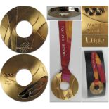 Siegermedaille 2006 - Offizielle Siegermedaille „XX. Olympic Wintergames Torino 2006 Luge Men´s