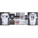 DFB - Trikot 1996 - Original match worn Spielertrikot von Deutschland mit der Rückennummer 9.