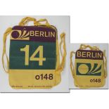 Leibchen WM 1974 - Offizielles Stoffleibchen für Fotografen im Innenraum der Stadien für die