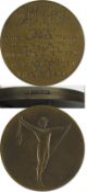 Olympic Games 1924. Participation medal Chamonix - Olympic Games 1924. Participation medal Chamonix 