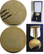 Official IOC Medal Olympic Games 1894 - 1994 - Official medal of honour of the IOC "Medaille du Cent