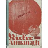 Kicker-Almanach 1940/41 - Kicker Fußball Almanach 1940/41. - Umschlag geknickt; kleiner Einriss am