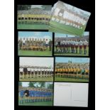Sammelbilder-Pinguin - 18 farbige Fußball - Mannschaftspostkarten des Pinguin-Verlages Saison 1963/