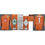 Bremen, Werder - Trikot 2004/05 - Original match worn Torwart-Trikot von Werder Bremen mit der