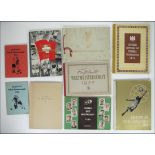 Sammelbilder-Sammlung WM 1954 - Schöne Sammlung von 9 kompletten Sammelbilderalben zur Fußball-