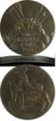 Olympic Games Paris 1924 Bronze Winner's Medal - for a 3rd place at the Olympics. Rim stamped "Bronz