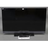 A Sony “Bravia” 40” LCD television with remote control, w.o.