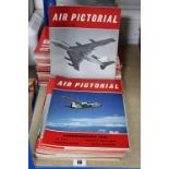 One hundred & sixteen volumes “Air Pictorial” magazine, circa 1960’s-onwards.