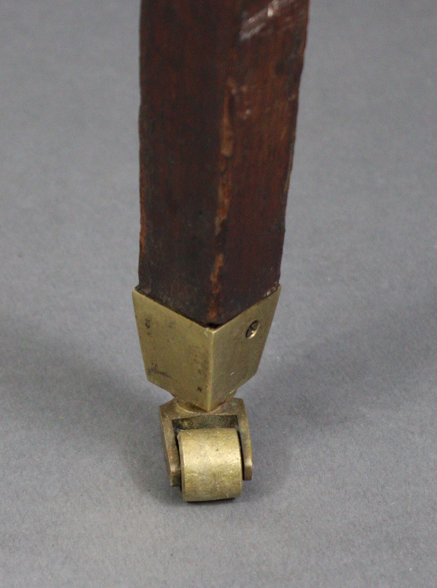 A 19th century mahogany crossbanded Pembroke table fitted drawer to either end, & on square - Image 13 of 13