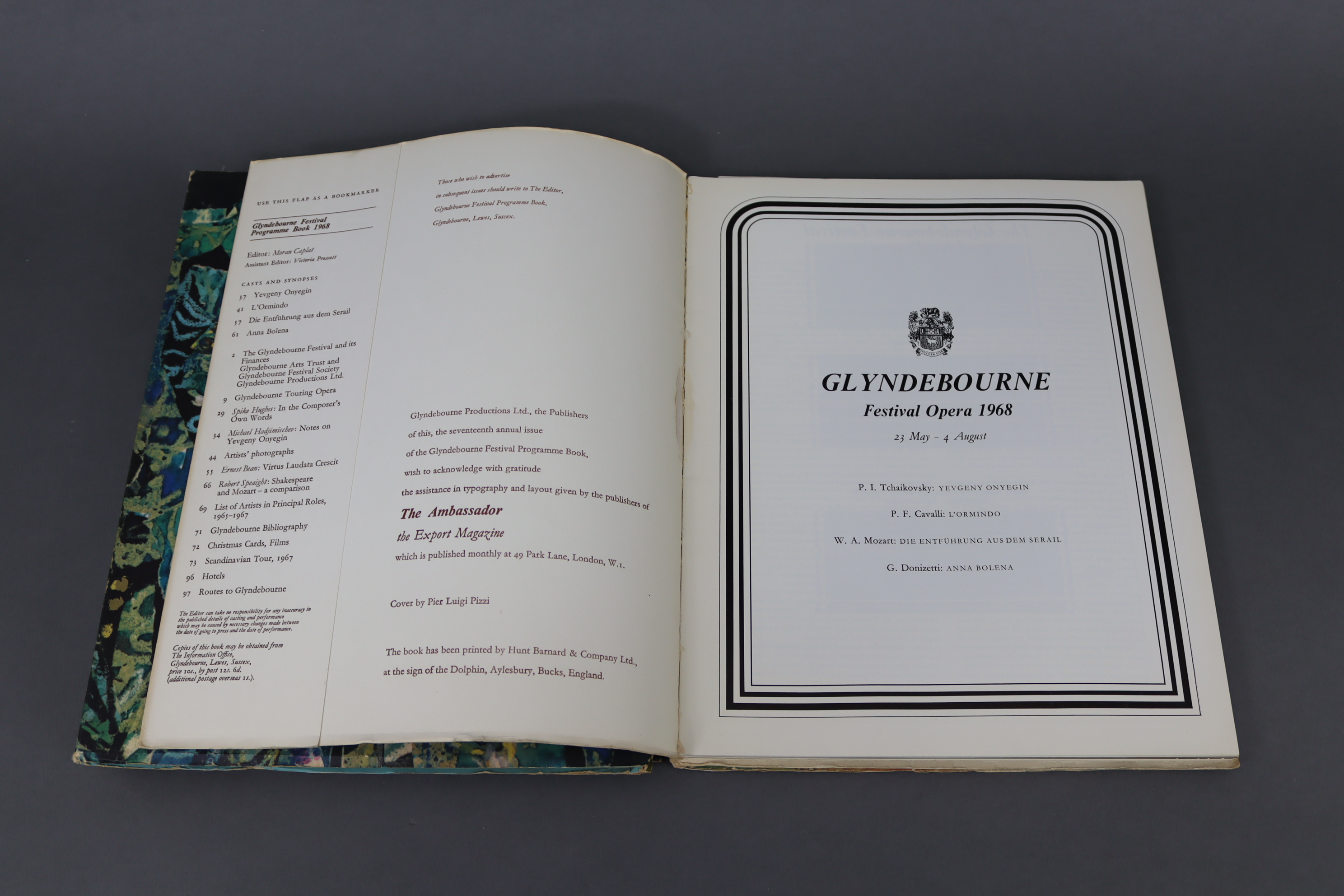 Six “Glyndebourne Festival Opera” programme books (1957, 1959, 1962, 1964, 1966, & 1968); together - Image 2 of 8