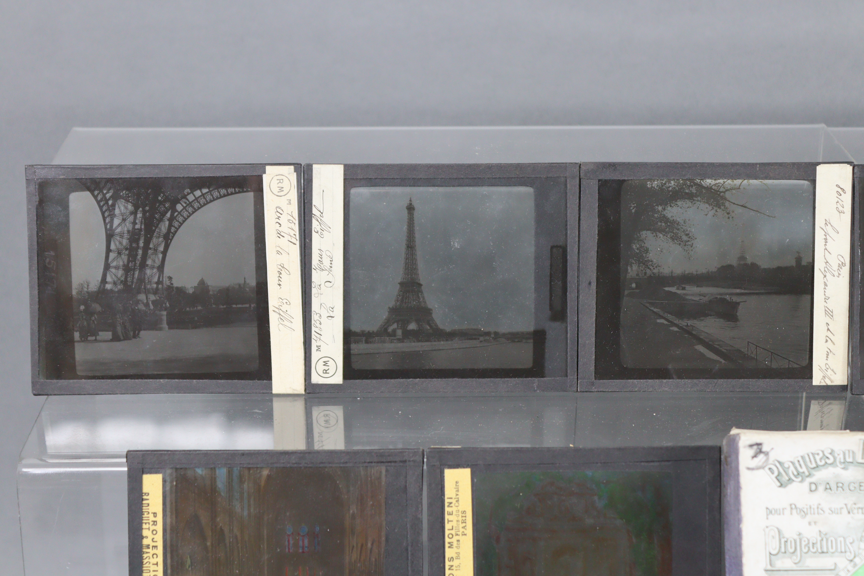 Various magic lantern slides – mostly view of Paris. - Image 2 of 8