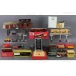 A Hornby Dublo “OO” gauge scale model “T. P. O. Mail Van Set” (No. 2400); a ditto “OO” gauge scale