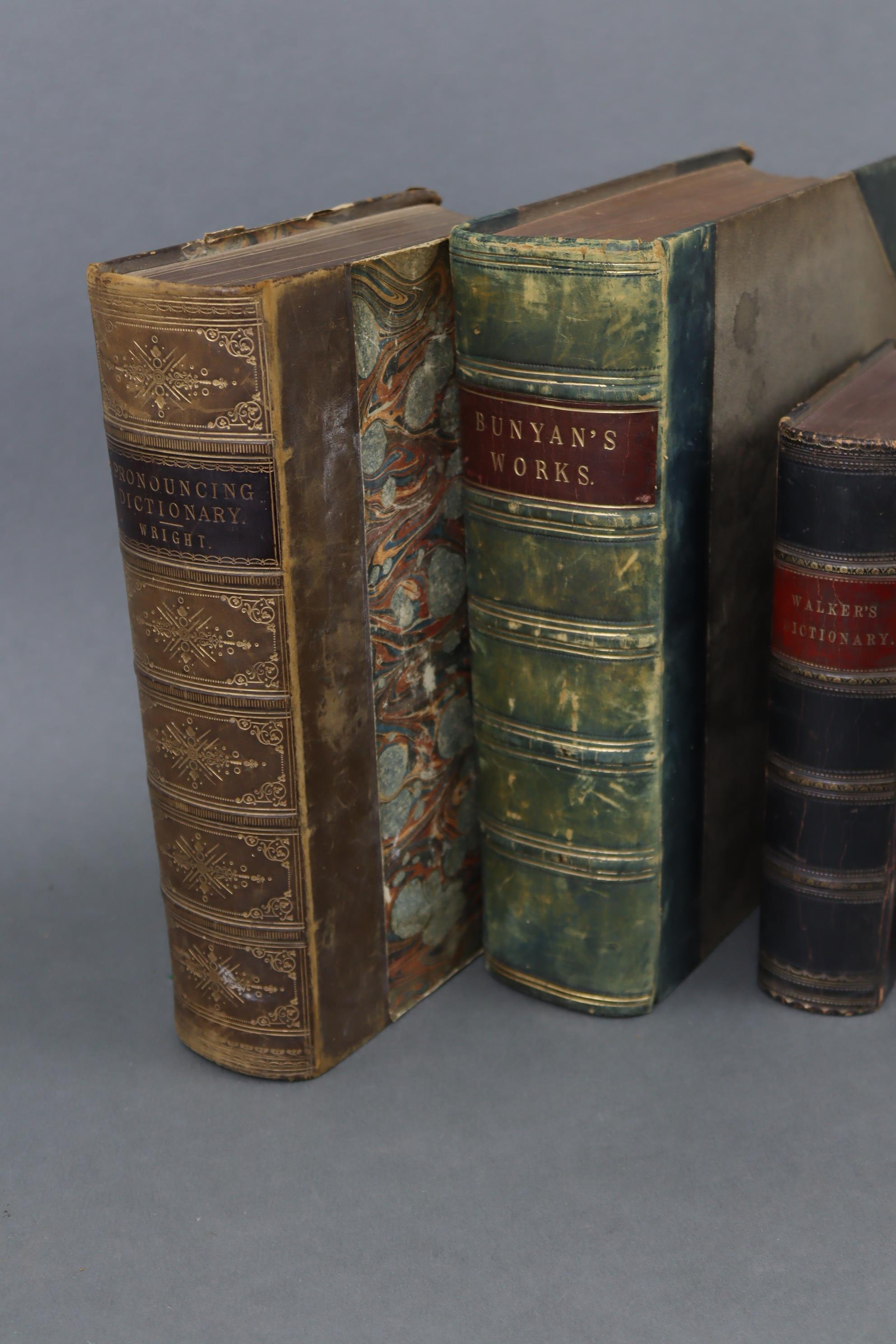 Two 19th century leather-bound volumes by Mrs Ellis “The Daughters of England” & “The Women of - Image 2 of 22