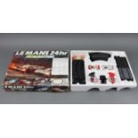 A Scalextric “Le Mans 24hr” electric model racing car set, boxed.