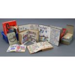 A large collection of GB & foreign stamps, covers, etc., in various albums & stock-books, on pieces,