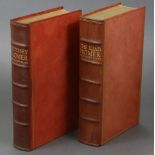 NONESUCH PRESS: HOMER; “The Iliad” & “The Odyssey”, translated by Alexander Pope, 2 vols., text in