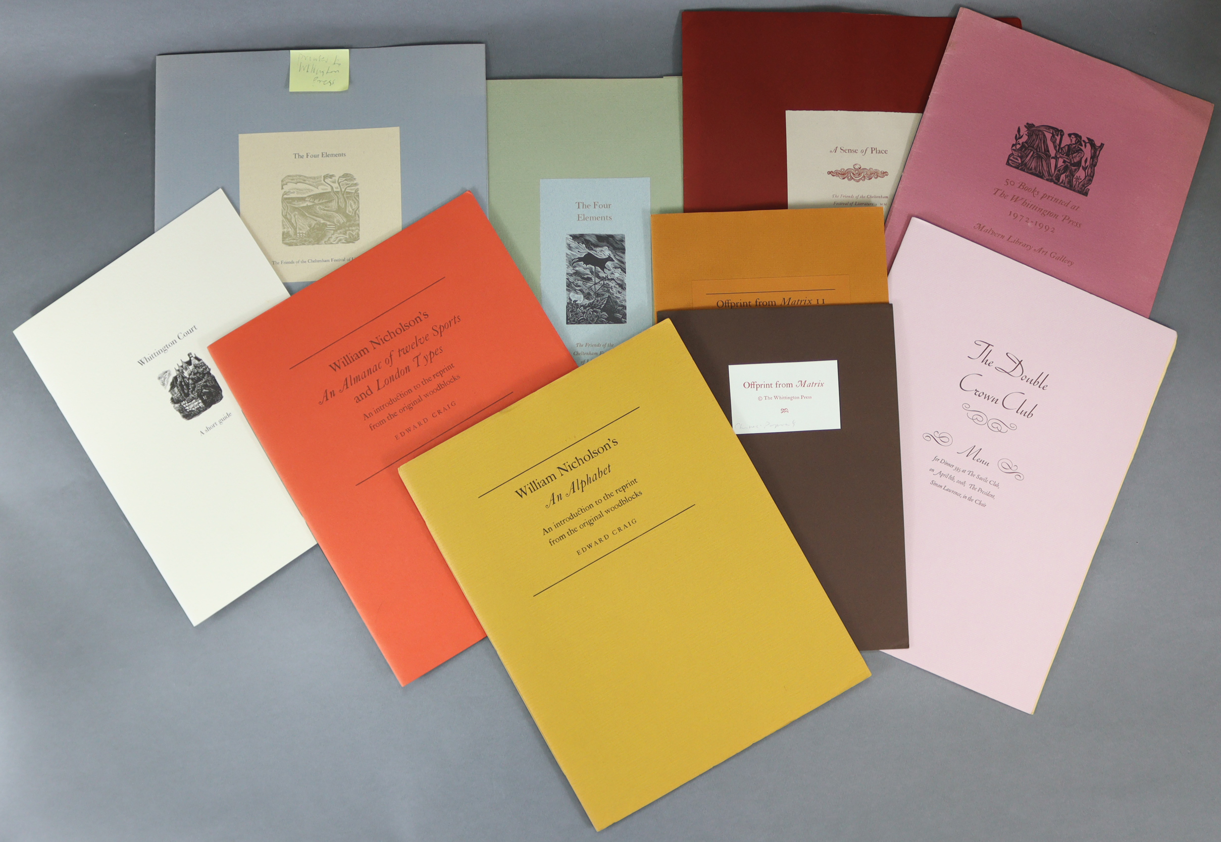 WHITTINGTON PRESS: HEANEY, Seamus (and others); “The Four Elements”, 1991, a folder produced for the - Image 2 of 4