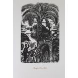 WHITTINGTON PRESS: LAWRENCE, Simon; “45 Wood Engravers”, 1982, forty-five wood engravings, one per