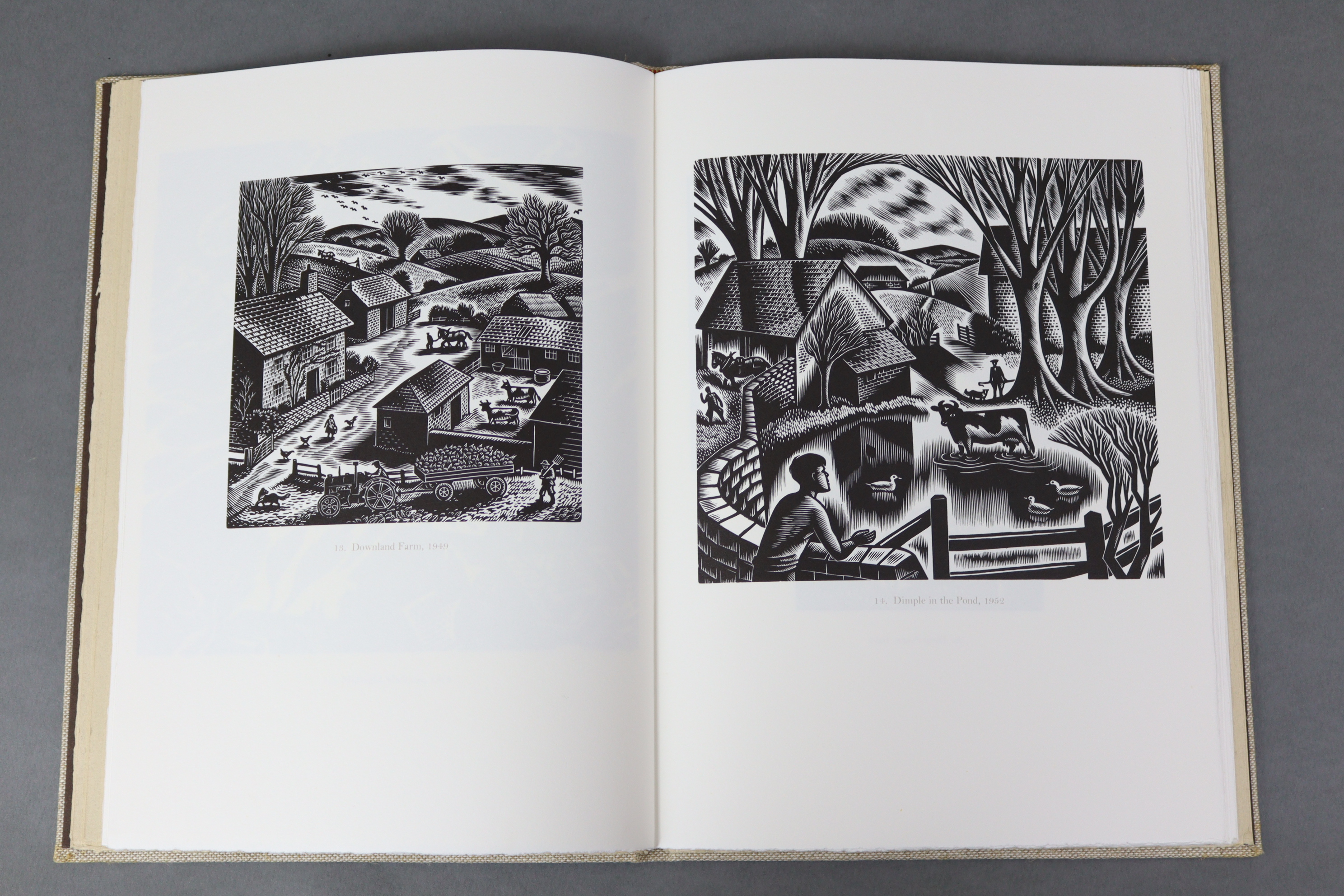 WHITTINGTON PRESS: MORGAN, Gwenda; “The Wood Engravings of Gwenda Morgan”, 1985, intro. by John - Image 5 of 11