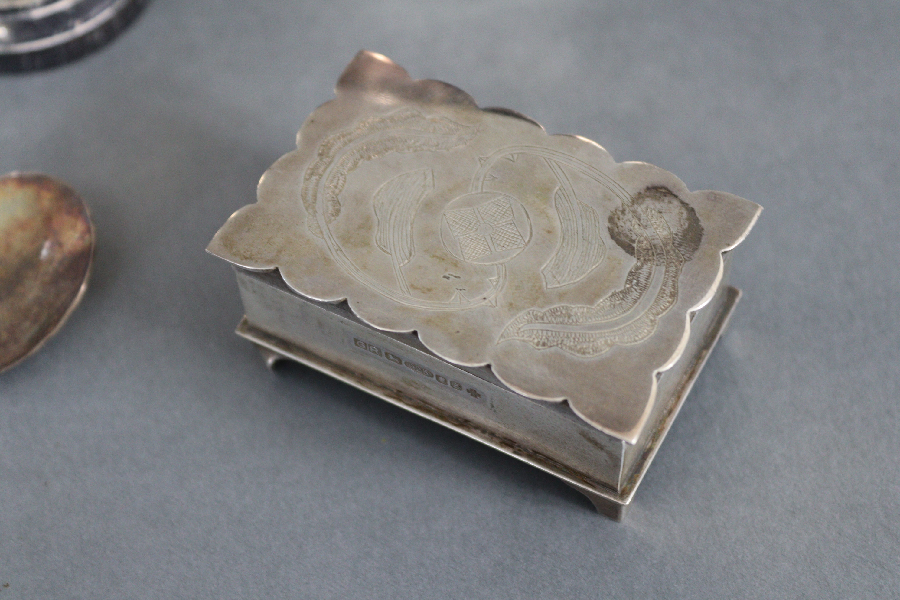 A collection of modern silver items, all made by a “G. Reddyhoff”, comprising: a circular bowl - Image 8 of 20