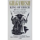 GOLDEN COCKEREL PRESS: LUCAS, F. L.; “Gilgamesh, King of Erech”, publ. 1948, twelve wood