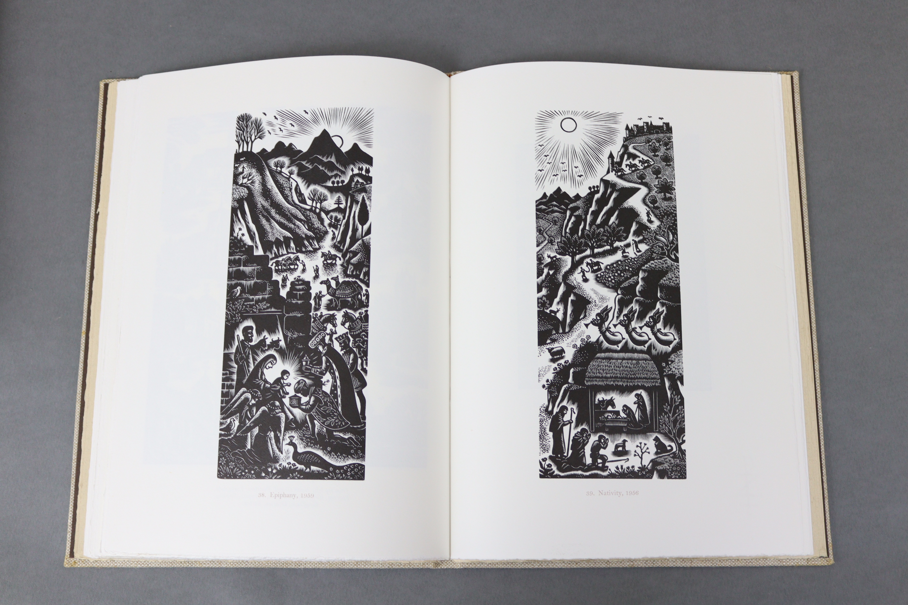 WHITTINGTON PRESS: MORGAN, Gwenda; “The Wood Engravings of Gwenda Morgan”, 1985, intro. by John - Image 7 of 11