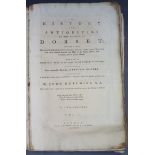 HUTCHINS, Revd. John, M. A. “The History & Antiquities of The County of Dorset…”; 1774, 2 vols.,