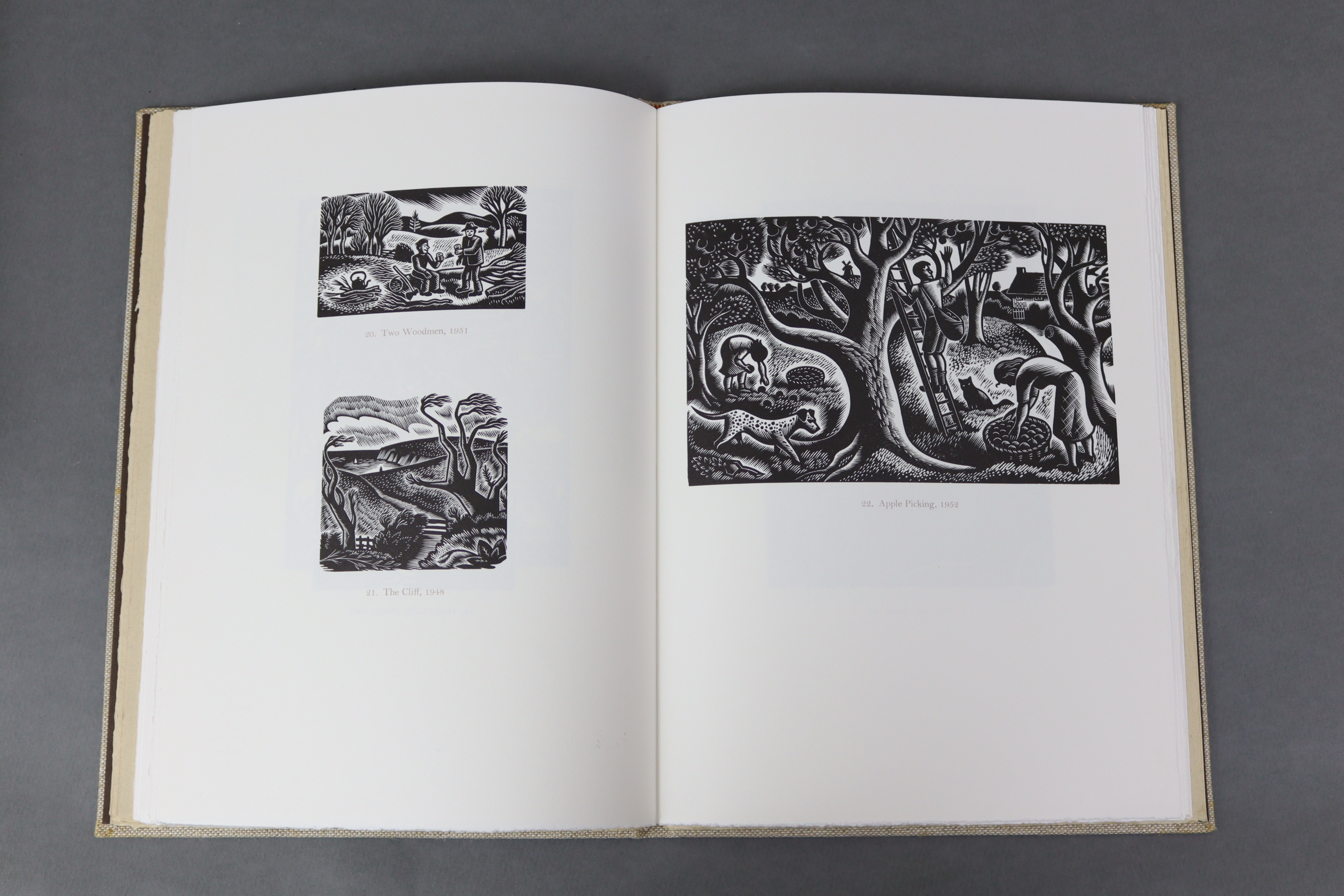 WHITTINGTON PRESS: MORGAN, Gwenda; “The Wood Engravings of Gwenda Morgan”, 1985, intro. by John - Image 6 of 11