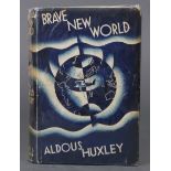 HUXLEY, Aldous. “Brave New World”; Chatto & Windus publ. 1932, first edition, book-plate of