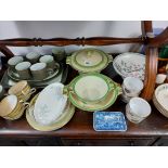 Various items of decorative china, pottery, glassware, etc.